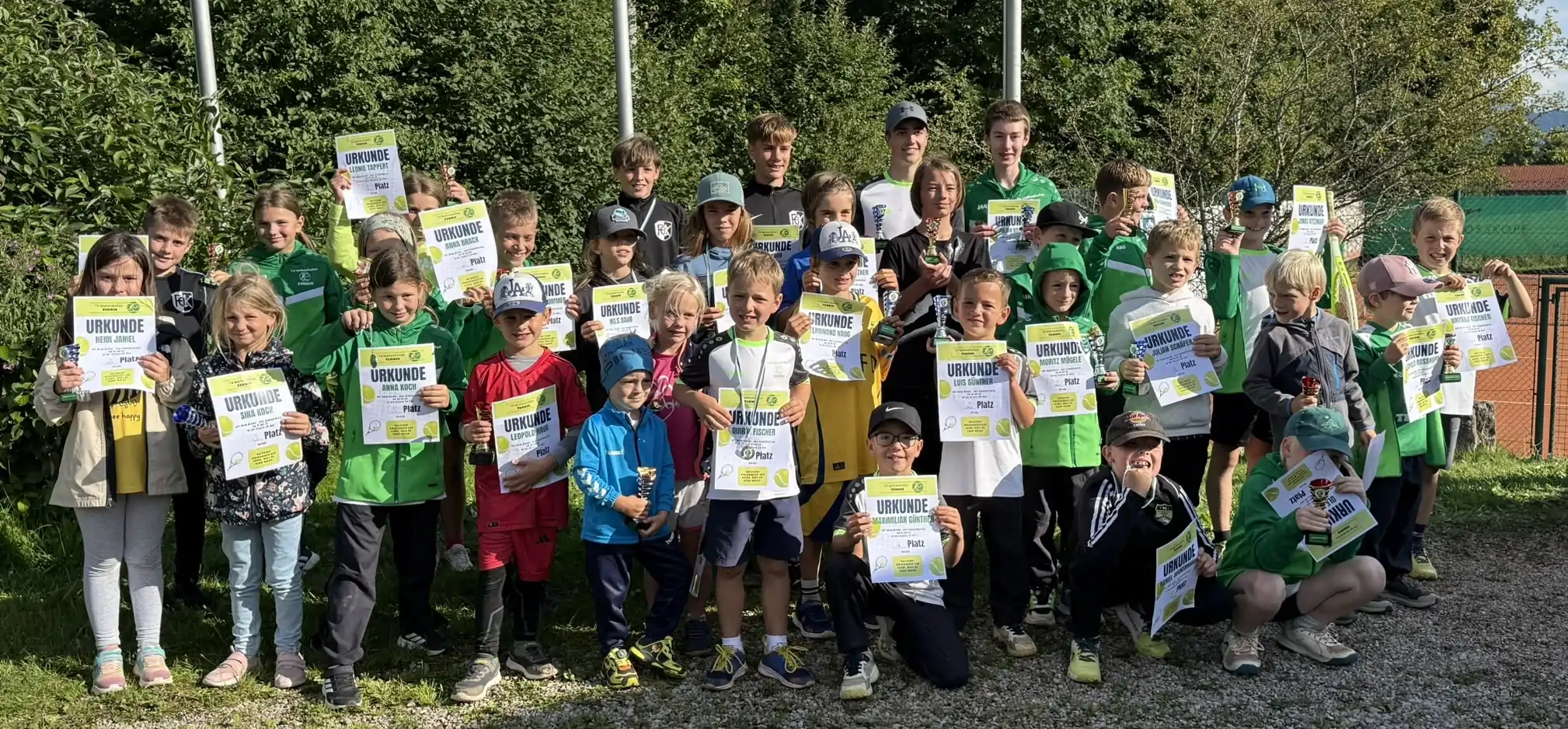 Jugendturnier_TV Waltenhofen Tennis _Gruppenfoto Jugendturnier_TV Waltenhofen Tennis _Gruppenfoto